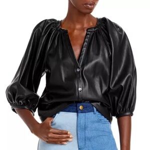 🔥 🆕 STAUD dill top in vegan leather small